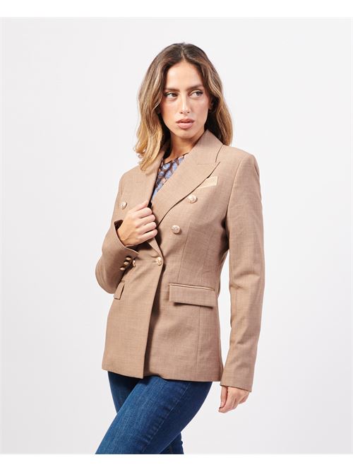 Veste croisée Yes Zee en viscose mélangée YES ZEE | G029-K9000226